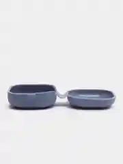 Серый cиликоновый чехол для наушников Samsung Galaxy Buds Pro/Buds Live/Buds 2 с карабином