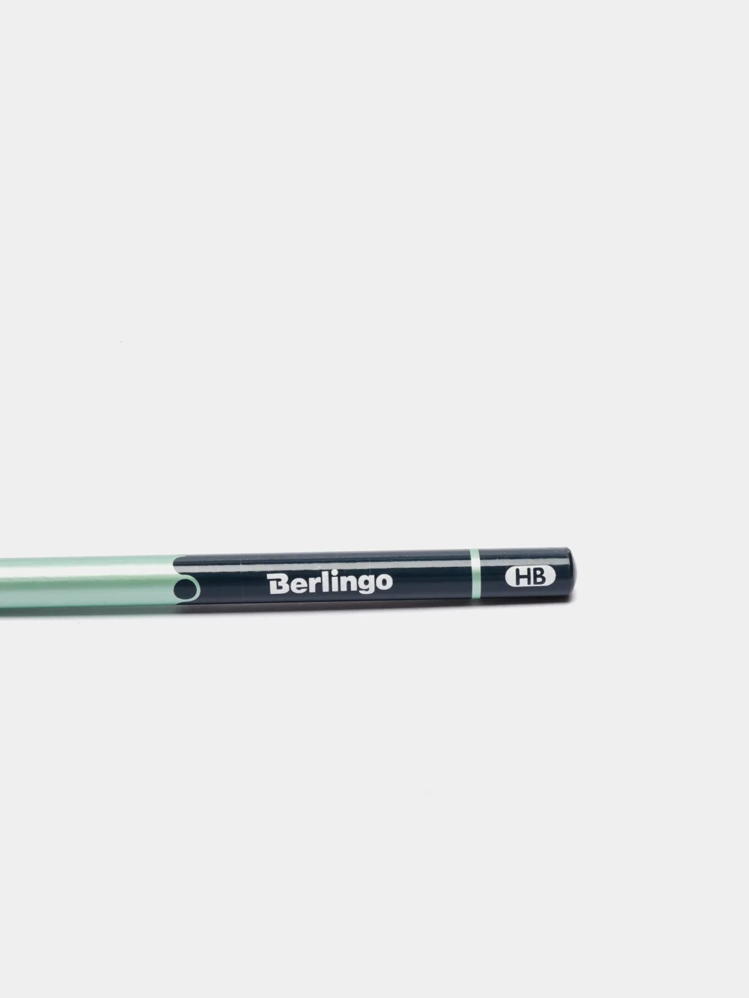 Зеленый карандаш ч/г Berlingo "Silk Touch" HB