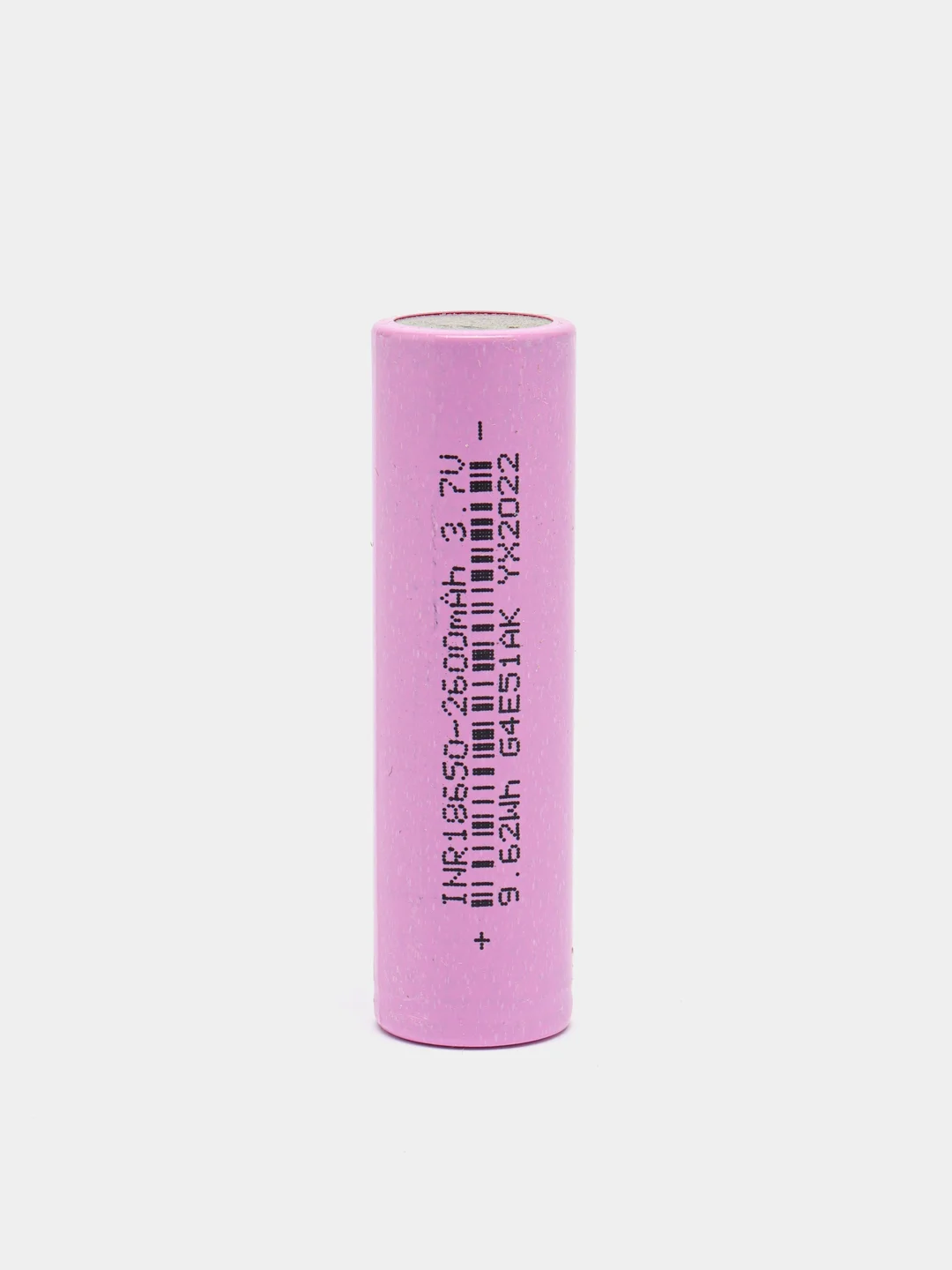 Аккумуляторная батарея, аккумулятор 18650, 3,7В, 2600mAH с плоским верхом