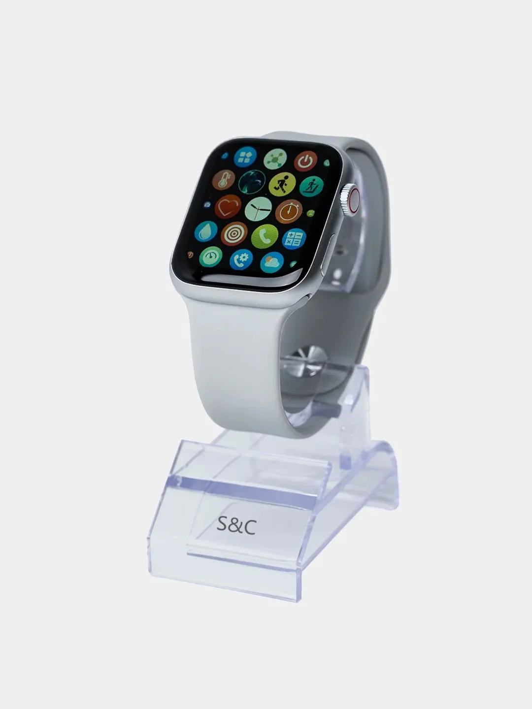 Серебряный умные смарт-часы X22 Smart Watch Series 6