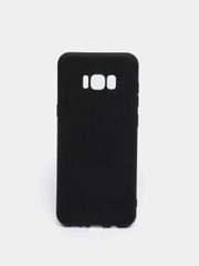 Чехол Samsung Galaxy S8 Plus / S8+, Самснг Галакси С8 Плюс, черный силиконовый