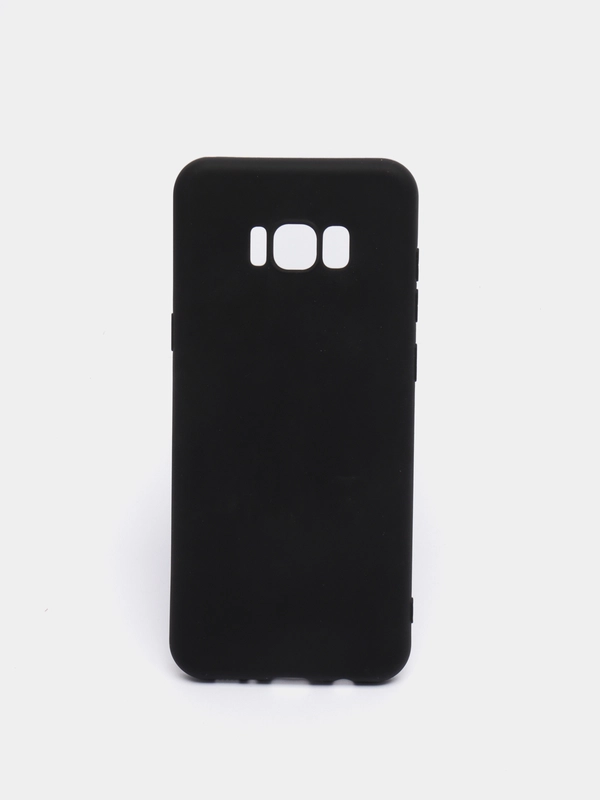 Чехол Samsung Galaxy S8 Plus / S8+, Самснг Галакси С8 Плюс, черный силиконовый