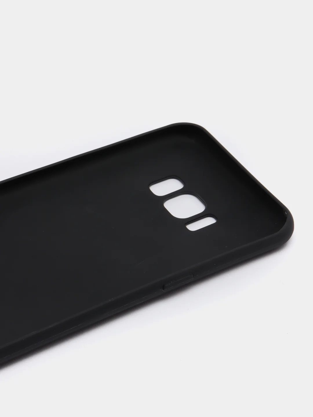 Чехол Samsung Galaxy S8 Plus / S8+, Самснг Галакси С8 Плюс, черный силиконовый