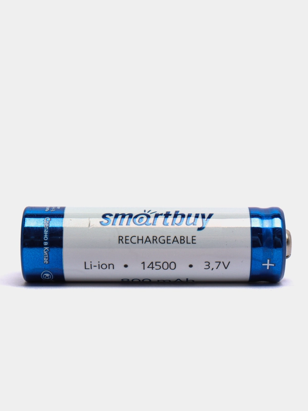 Аккумулятор 14500 Li-Ion 800 mAh Smartbuy