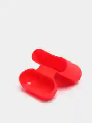 Красный силиконовый чехол для наушников AirPods 2