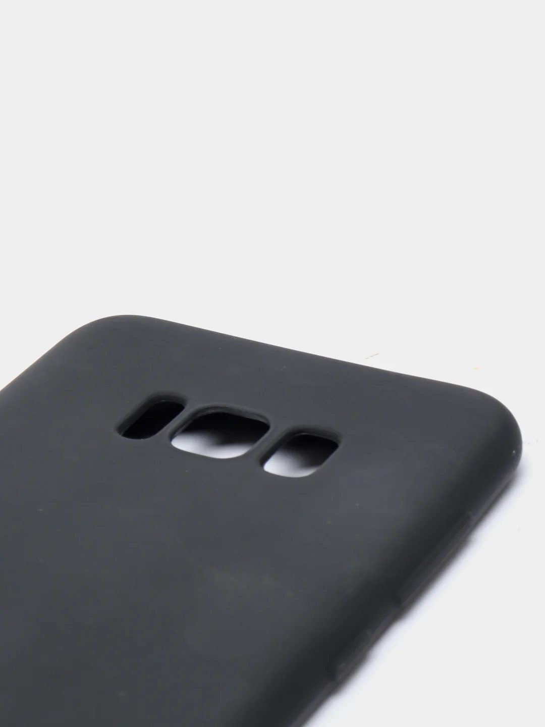 Черный чехол Samsung Galaxy S8 Plus / S8+, Самсунг Галакси С8 Плюс / С8+ силиконовый