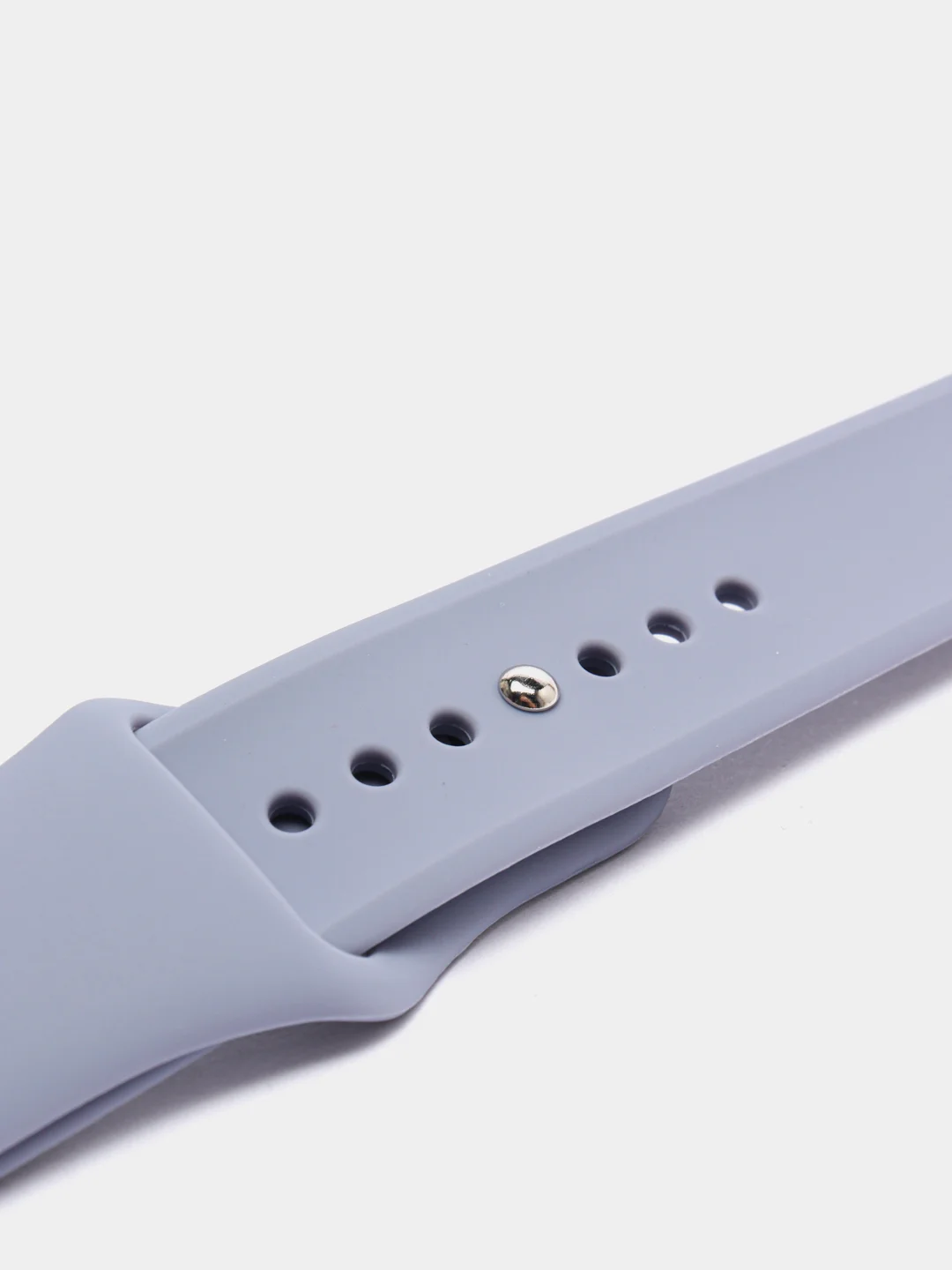 Небесно-голубой ремень для SMART-часов силиконовый 42/44/45 mm