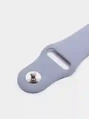 Небесно-голубой ремень для SMART-часов силиконовый 42/44/45 mm