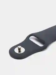 Черный ремень для SMART-часов силиконовый 42/44/45 mm