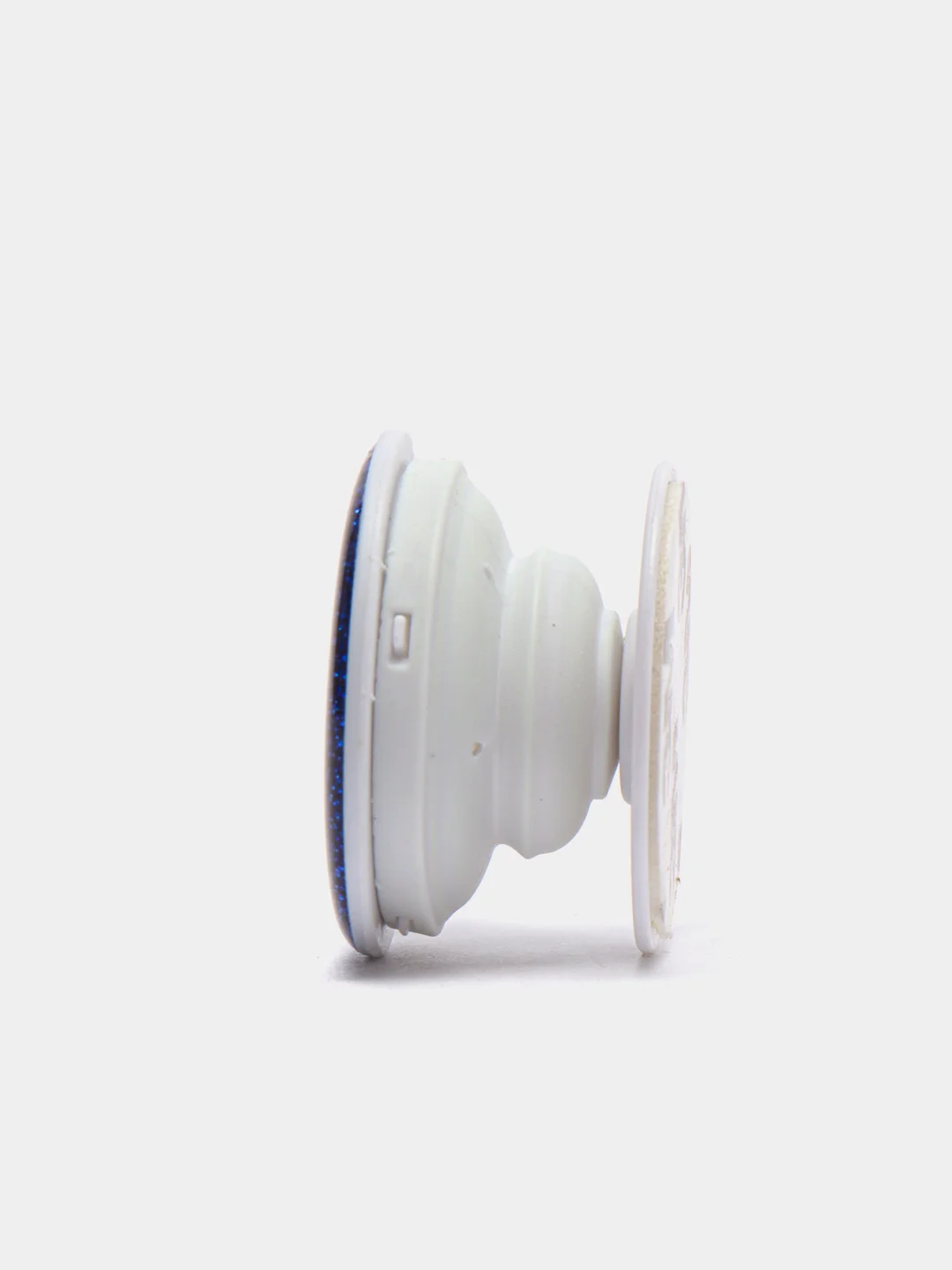 Темно-синий держатель "PopSocket" для телефона, с блестками, перламутровый