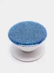 Синий держатель "PopSocket" для телефона, с блестками, перламутровый