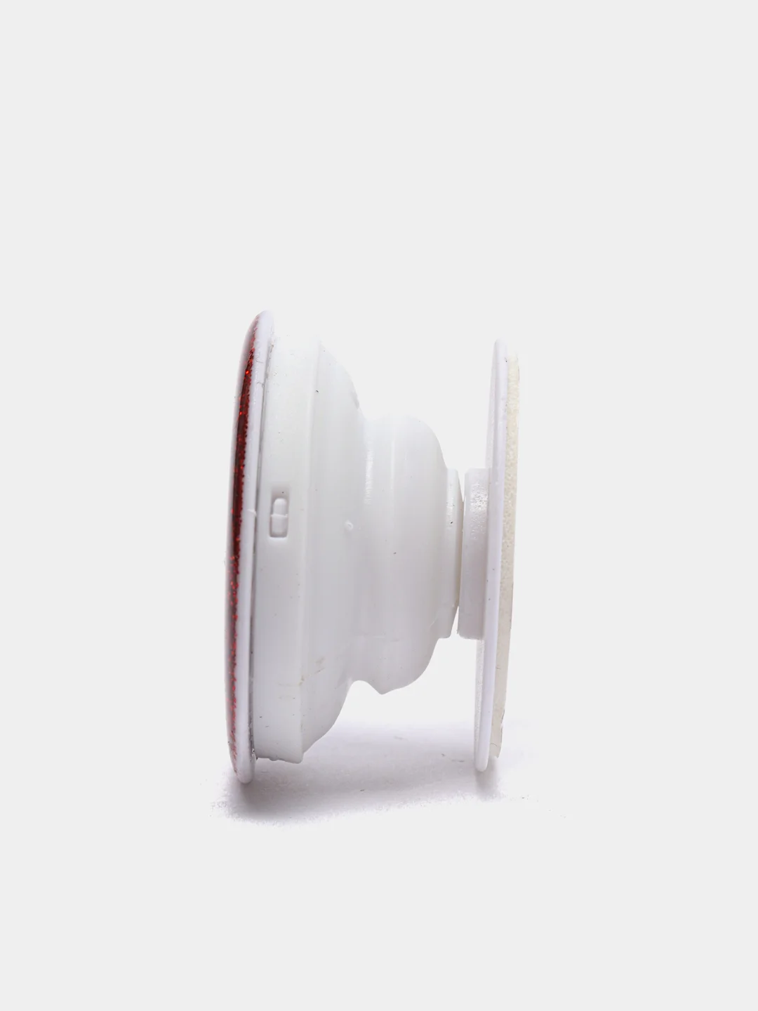 Красный держатель "PopSocket" для телефона, с блестками, перламутровый