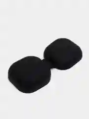 Черный cиликоновый чехол для наушников Samsung Galaxy Buds Pro/Buds Live/Buds 2 с карабином