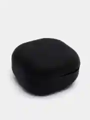 Черный cиликоновый чехол для наушников Samsung Galaxy Buds Pro/Buds Live/Buds 2 с карабином