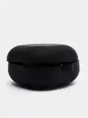 Черный cиликоновый чехол для наушников Samsung Galaxy Buds Pro/Buds Live/Buds 2 с карабином