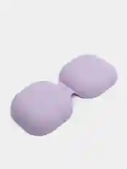 Лавандовый cиликоновый чехол для наушников Samsung Galaxy Buds Pro/Buds Live/Buds 2 с карабином