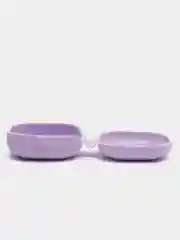 Лавандовый cиликоновый чехол для наушников Samsung Galaxy Buds Pro/Buds Live/Buds 2 с карабином