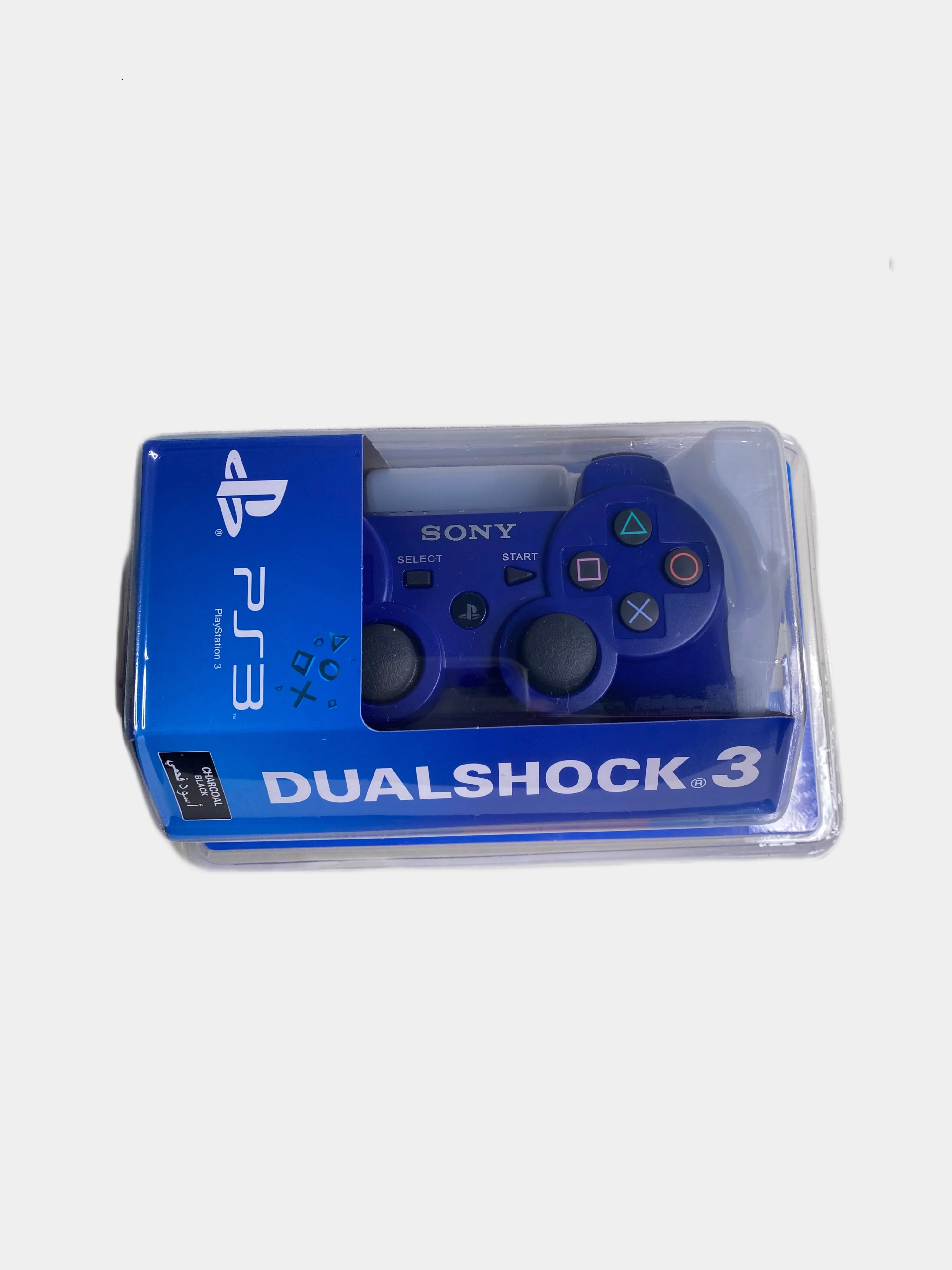 Синий беспроводной геймпад для PS3