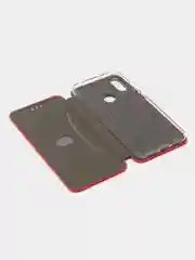 Красный чехол книжка на Honor 8A, 8A Prime, Huawei Y6 2019, У6 Prime, Y6s (Хуавей Хонор 8А, 8А Прайм)