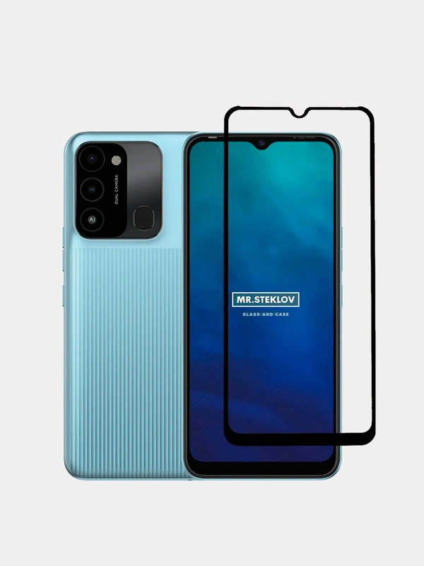Защитное стекло для Tecno Spark Go 2020 / Tecno Spark Go 2022 / 7 / 8 / 6 Go / 8C