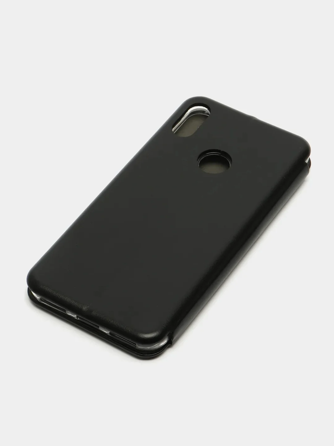Черный чехол книжка на Honor 8A, 8A Prime, Huawei Y6 2019, У6 Prime, Y6s (Хуавей Хонор 8А, 8А Прайм)