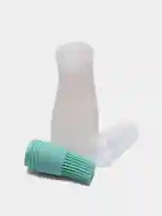 Бирюзовый кисточка силиконовая с емкостью для масла / масленка