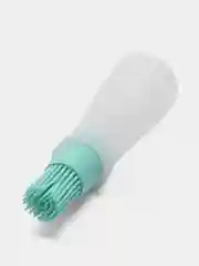 Бирюзовый кисточка силиконовая с емкостью для масла / масленка