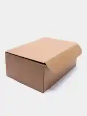 Бежевый коробка из крафт-картона