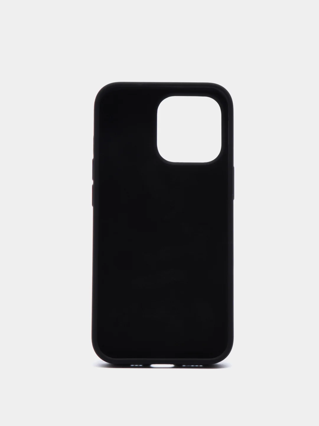 Черный чехол силиконовы на iPhone 13 Pro
