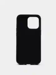 Черный чехол силиконовы на iPhone 13 Pro