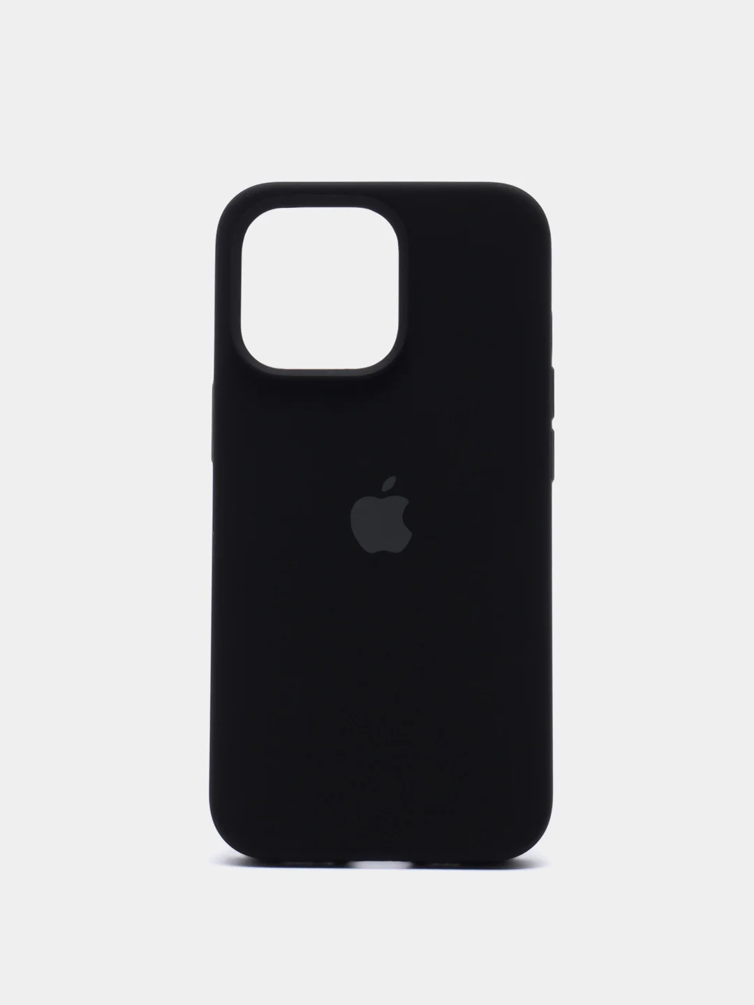 Черный чехол силиконовы на iPhone 13 Pro