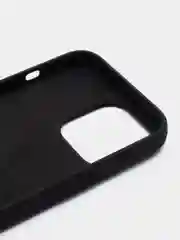 Черный чехол силиконовы на iPhone 13 Pro