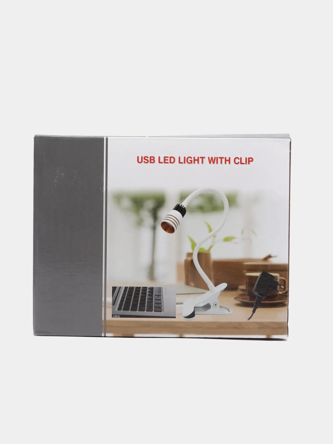 Настольный LED светильник USB с удобным креплением (прещепка)