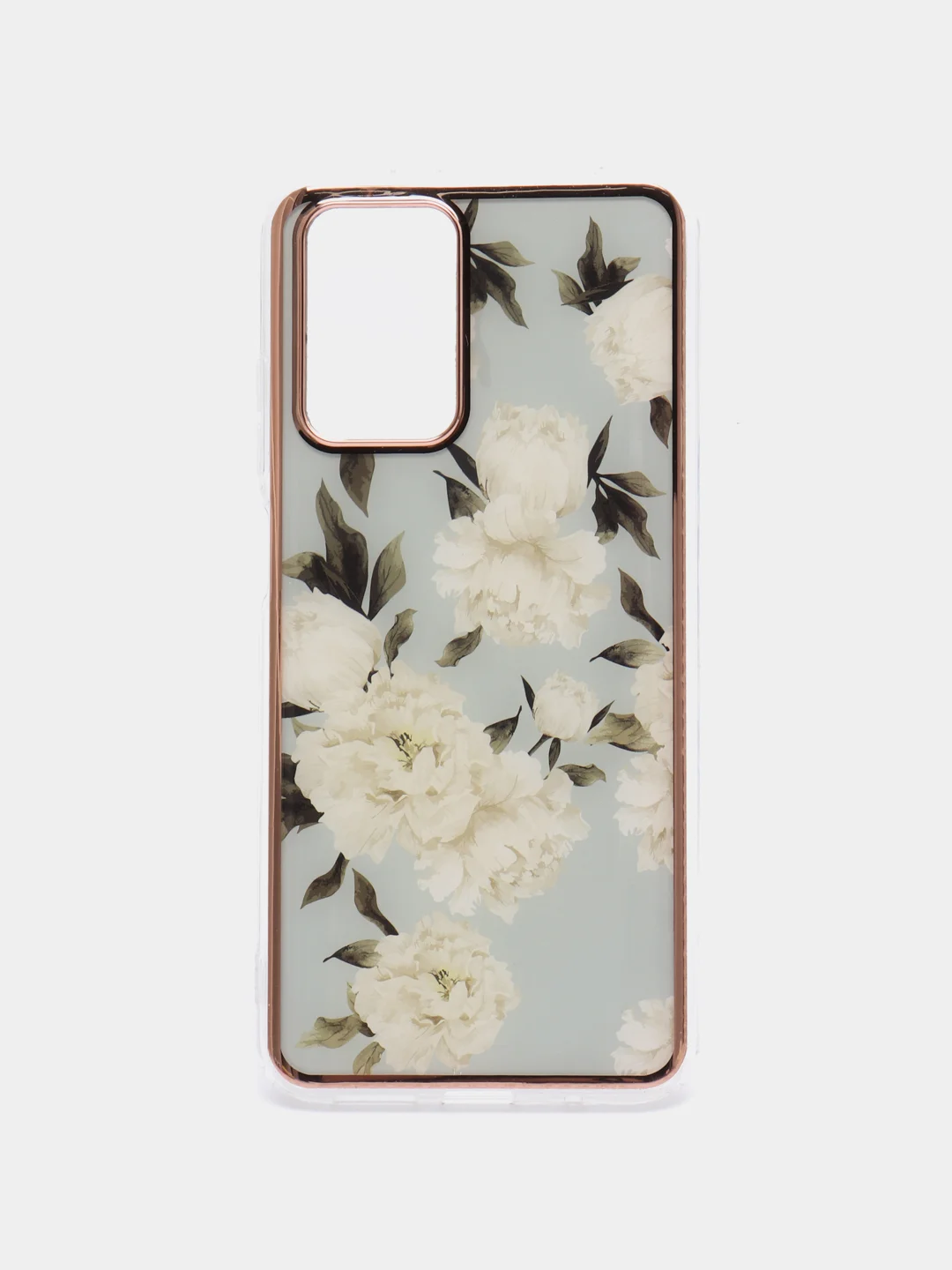 Серебряный чехол Xiaomi Redmi 10, Сяоми Редми 10 силиконовый мраморный рисунок