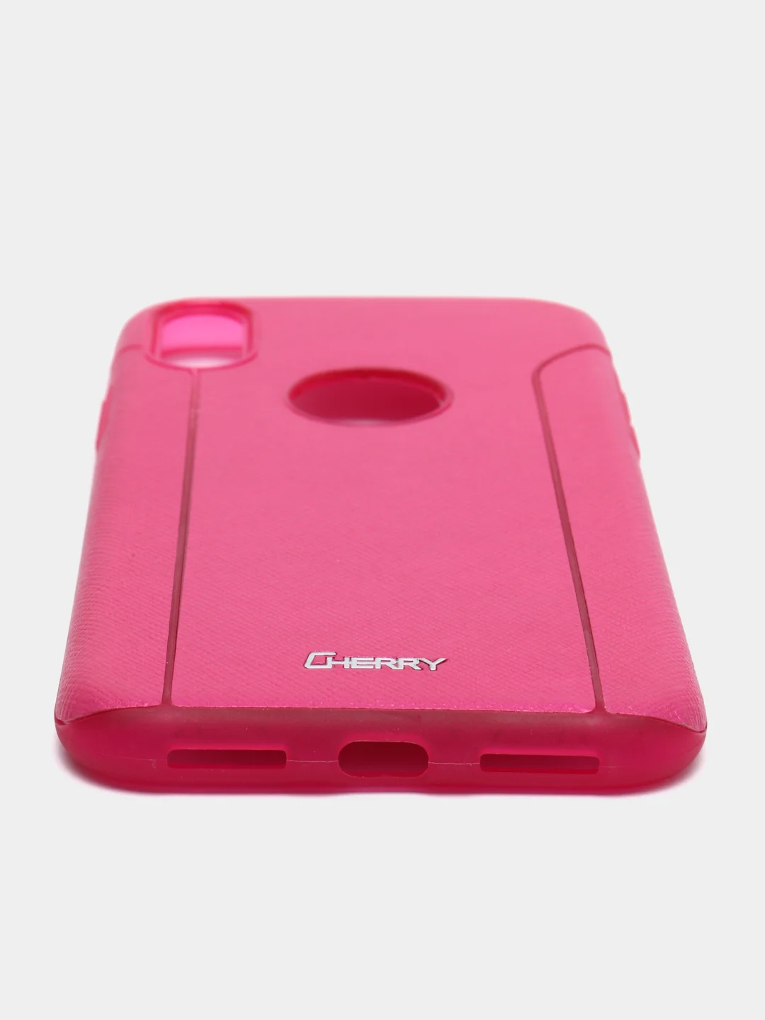 Фуксия чехол накладка Cherry II New Design для iPhone X, XS