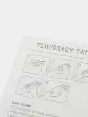 Бронзовый детские татуировки светящиеся / временные татуировки / переводные татуировки для детей