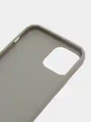 Серый чехол силиконовый для iPhone 12 / iPhone 12 Pro