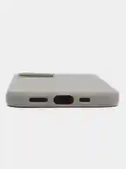 Серый чехол силиконовый для iPhone 12 / iPhone 12 Pro