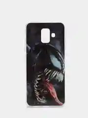 Марсала чехол Samsung Galaxy A6 (2018), Самсунг Галакси А6 силиконовый с рисунком