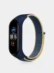 Морской ремешок на липучке для Xiaomi Mi Band 3, 4, 5, 6, 7 Сяоми Ми Банд