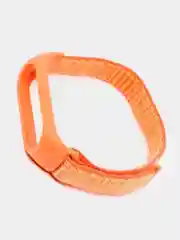 Манго ремешок на липучке для Xiaomi Mi Band 3, 4, 5, 6, 7 Сяоми Ми Банд