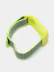 Лайм ремешок на липучке для Xiaomi Mi Band 3, 4, 5, 6, 7 Сяоми Ми Банд