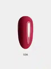 Гель-лак для ногтей LuckyLak Fashion №037, 8 g, красный лак для маникюра и педикюра