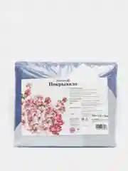 Синий покрывало на кровать, 200 х 210 см
