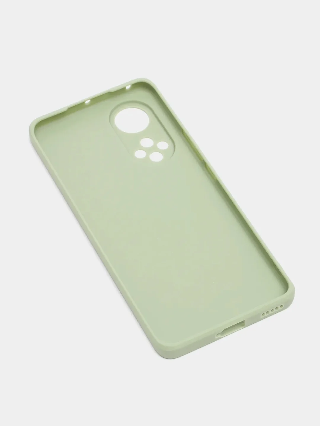 Оливковый чехол для Honor 50 и Huawei Nova 9 силиконовый