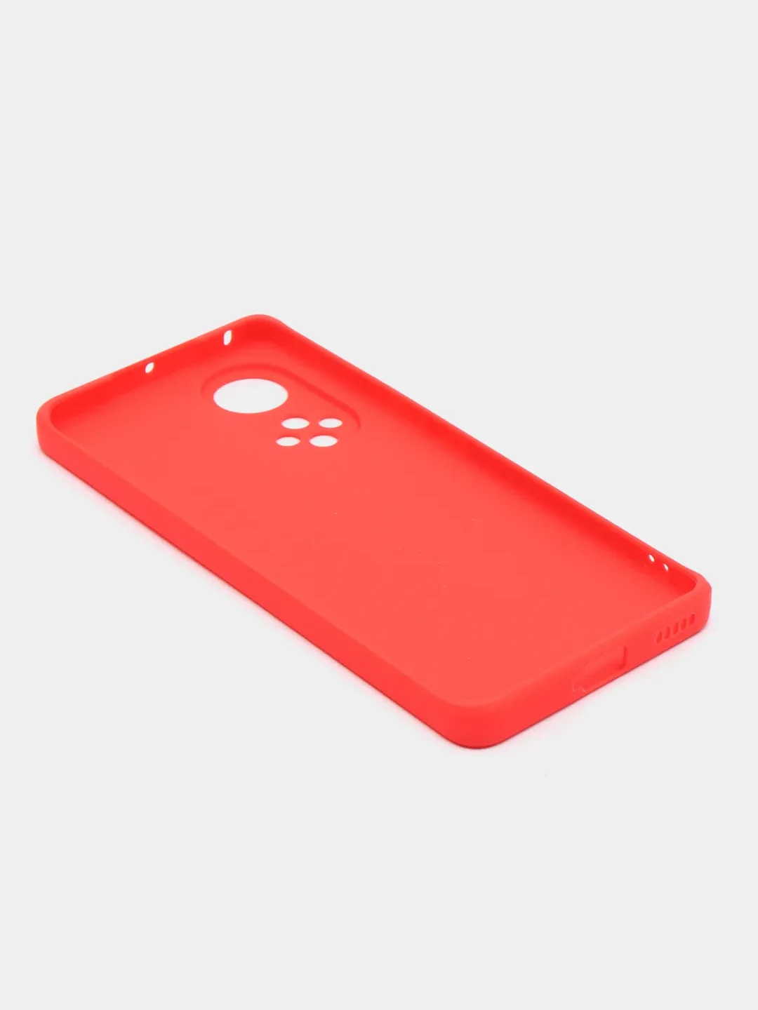 Красный чехол для Honor 50 и Huawei Nova 9 силиконовый
