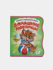 Давай познакомимся. Домашние любимцы. Развивающая книга EVA