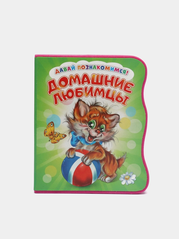 Давай познакомимся. Домашние любимцы. Развивающая книга EVA