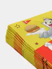 Tom&Jerry. Салфетки бумажные трехслойные-2, 33*33 см, 12 шт