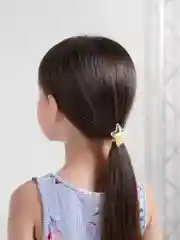 Желтый резинка для волос